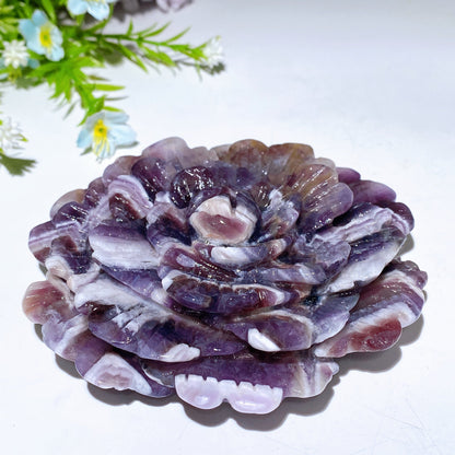 4.1"-4.3" Crystal Flower Carving Crystal Healing Bulk Wholesale
