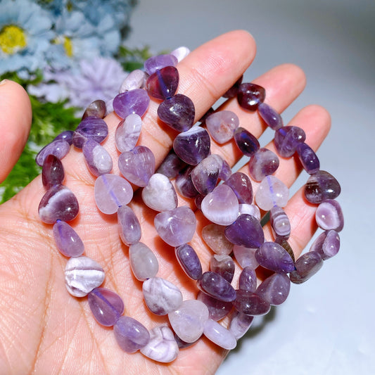 Crystal Heart Bracelet Crystal Healing Bulk Wholesale