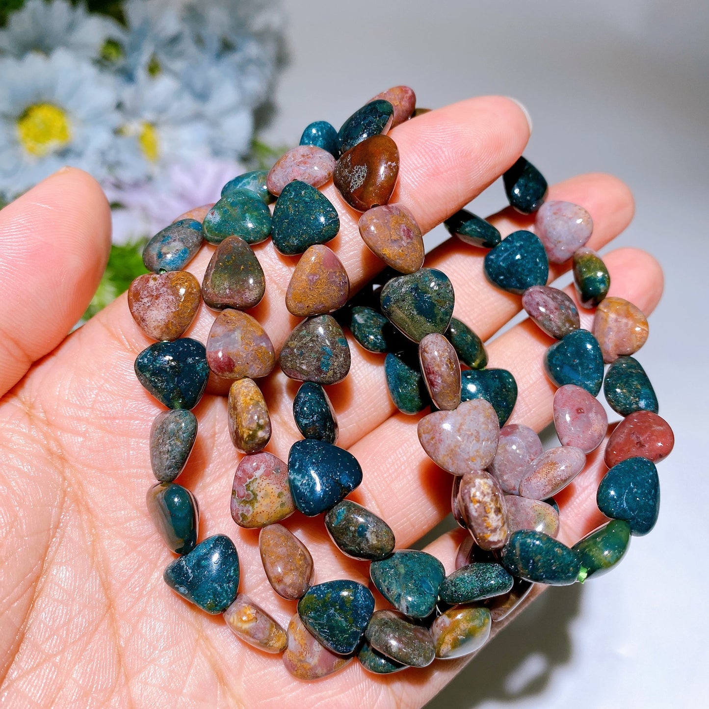 Crystal Heart Bracelet Crystal Healing Bulk Wholesale