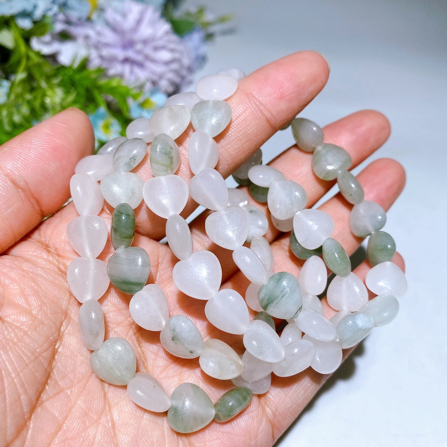 Crystal Heart Bracelet Crystal Healing Bulk Wholesale