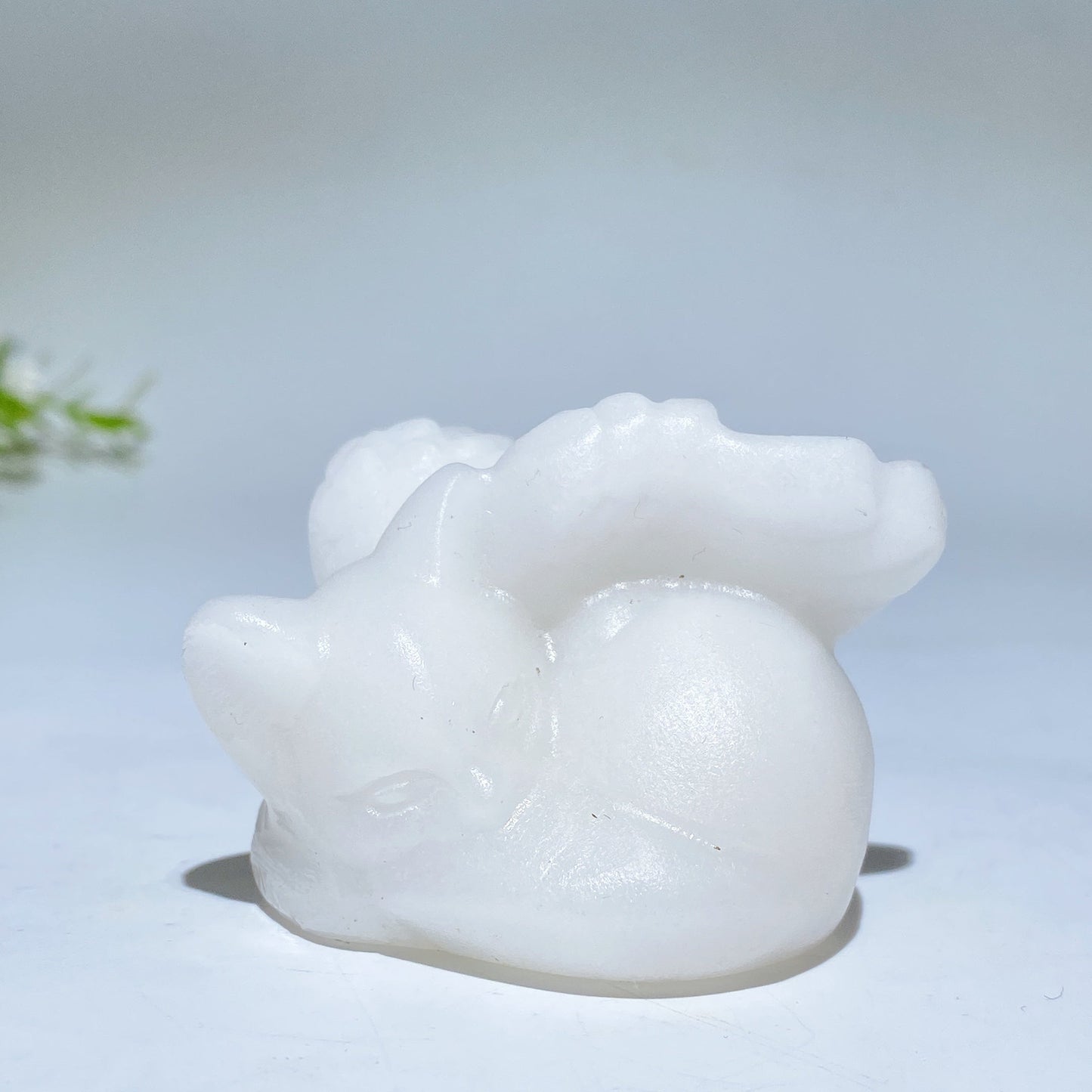 2.3" Crystal Cat with Wings Carving Crystal Healing Bulk Wholesale