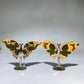 Ocean Jasper Butterfly Wings Carving with Stand Crystal Healing Bulk Wholesale