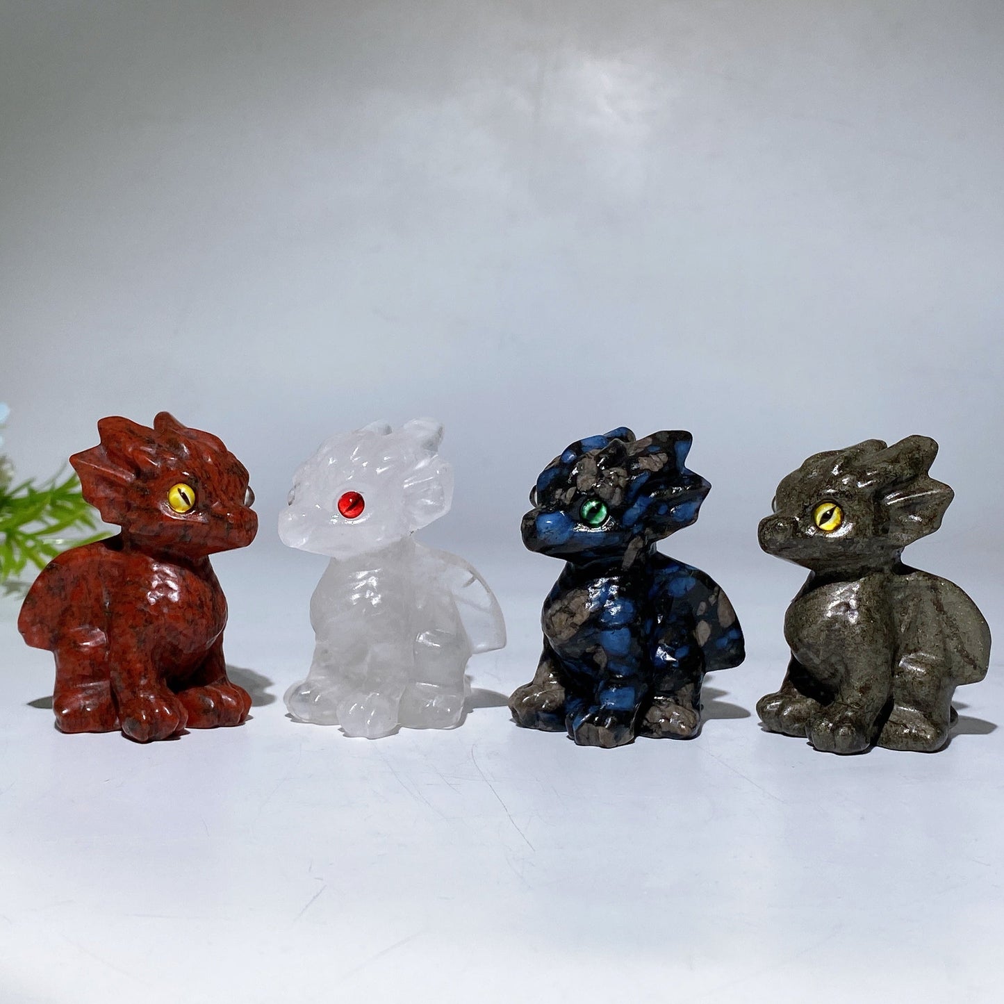 2.3" Crystal Dragon Carving Crystal Healing Bulk Wholesale