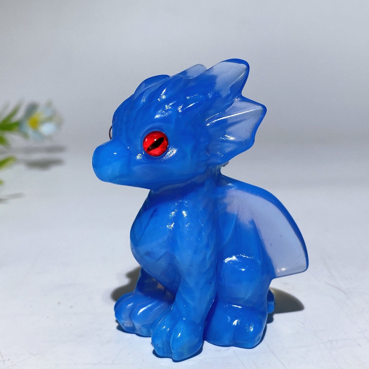 2.3" Crystal Dragon Carving Crystal Healing Bulk Wholesale