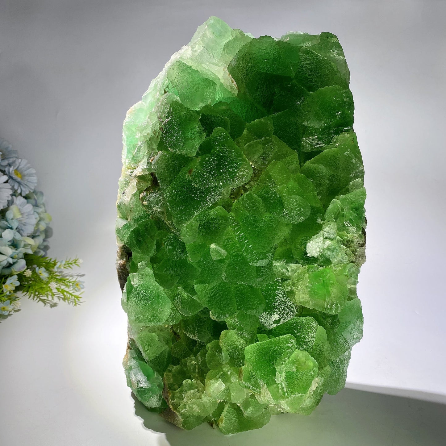 36cm Large Unique Rare Raw Fluorite Specimen from Jiangxi China Crystal Healing Bulk Wholesale