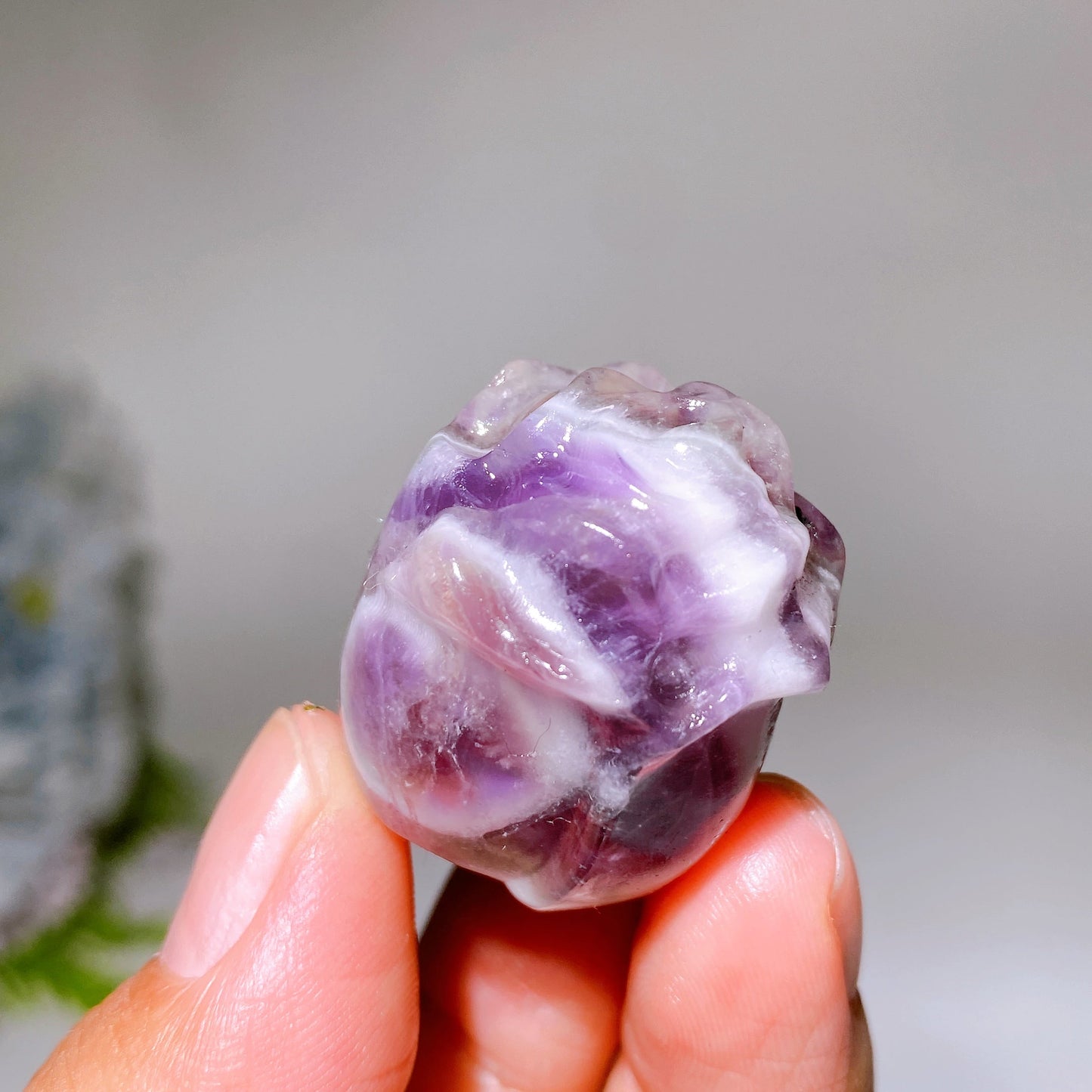 1.3" Crystal Rose Flower Carving Crystal Healing Bulk Wholesale