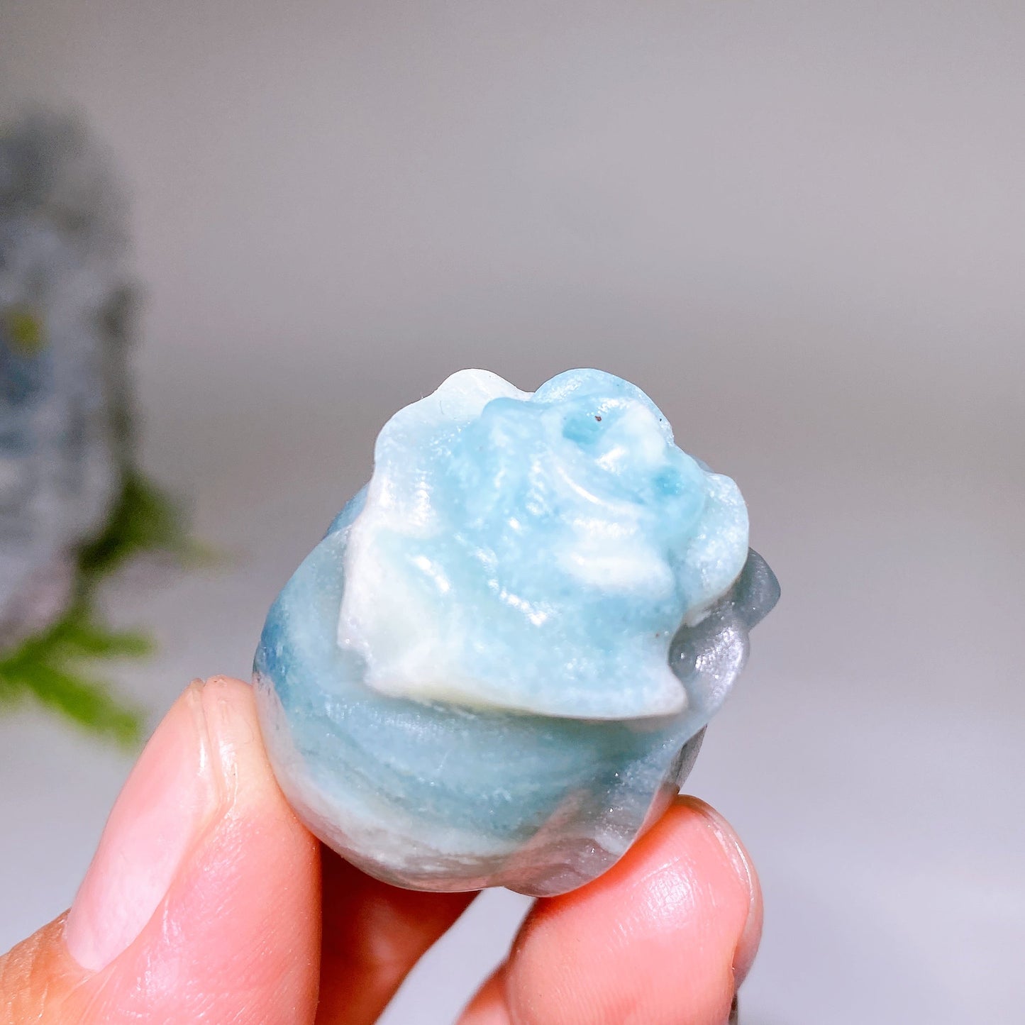 1.3" Crystal Rose Flower Carving Crystal Healing Bulk Wholesale