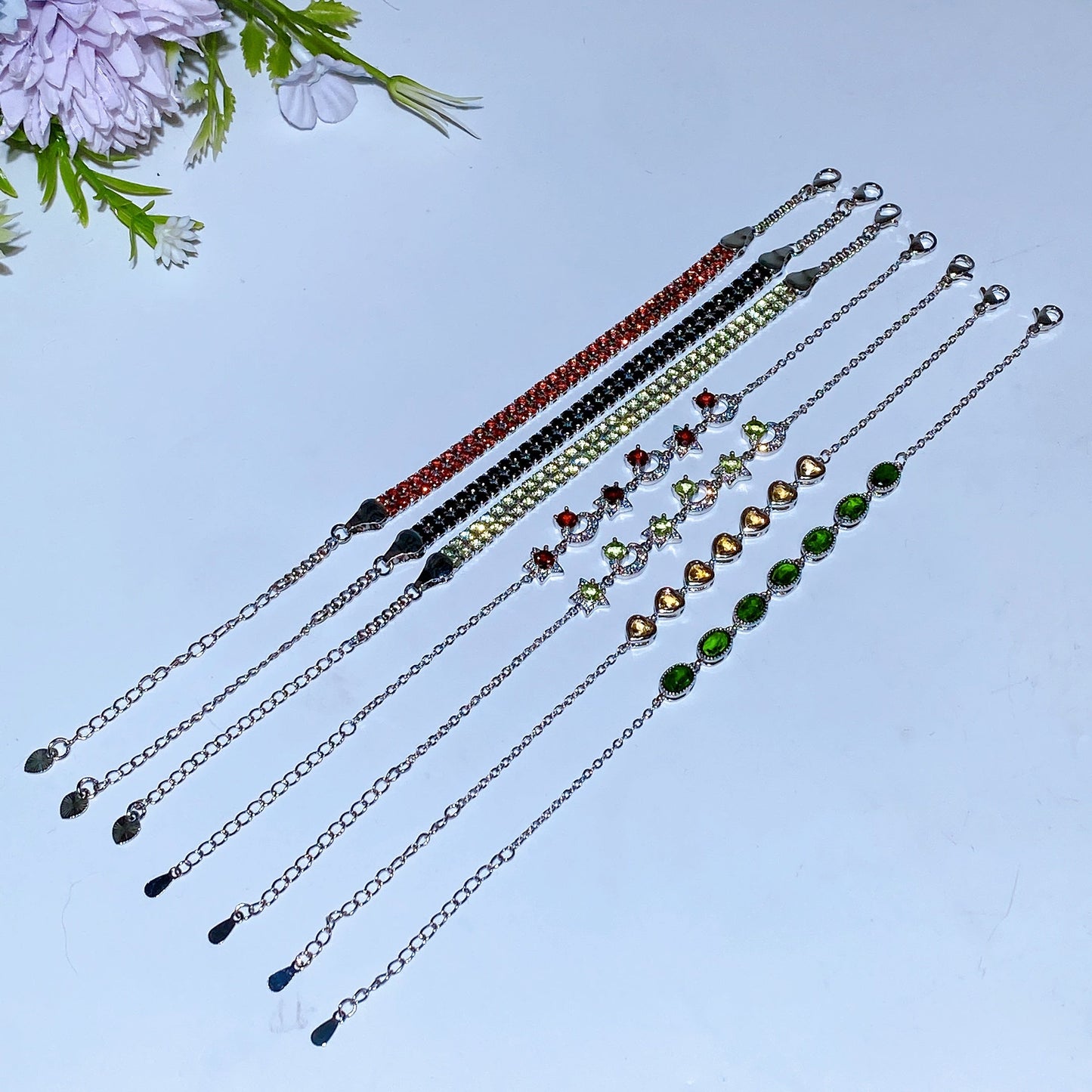 20cm Cooper Crystal Bracelet Crystal Healing Bulk Wholesale