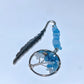 Crystal Life Tree Metal Feather Bookmark Crystal Healing Bulk Wholesale