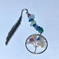 Crystal Life Tree Metal Feather Bookmark Crystal Healing Bulk Wholesale