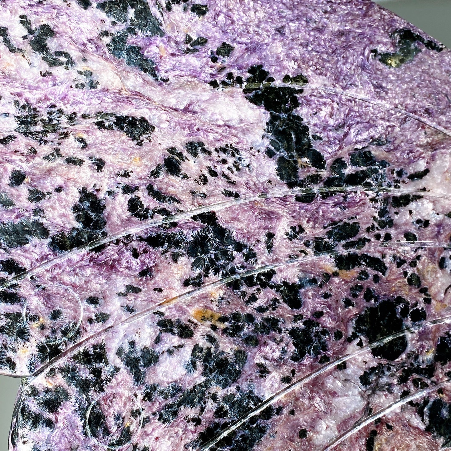 Large Unique Charoite with Calcite Butterfly Wings with Stand Crystal Healing Bulk Wholesale