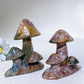 3.0"-4.0" Ocean Jasper Mushroom Carving Crystal Healing Bulk Wholesale