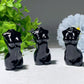 2.0" Black Obsidian Crystal Model Carvings Bulk Wholesale