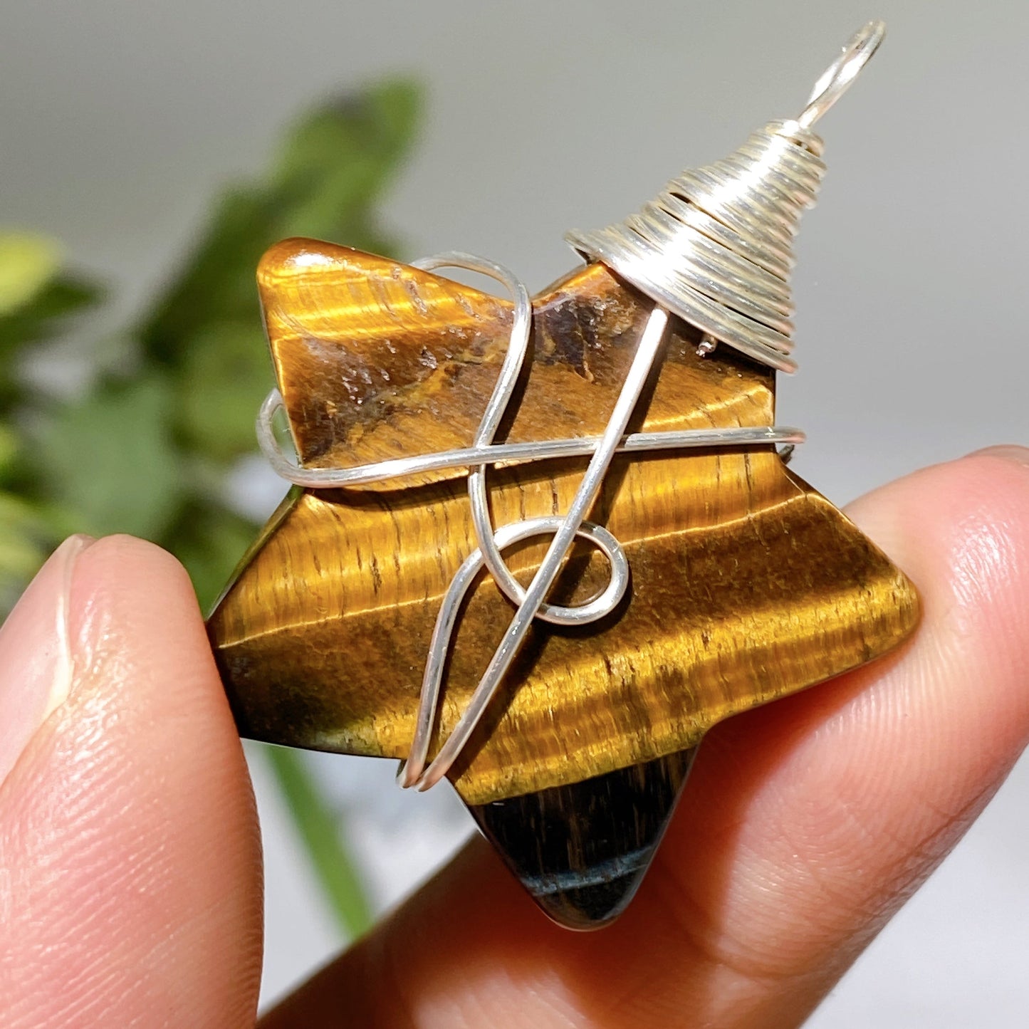 Crystal Star Pendant with Black Cord Necklace Crystal Healing Bulk Wholesale