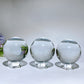 6cm 3D Inner Carving Glass Sphere Crystal Healing Bulk Wholesale