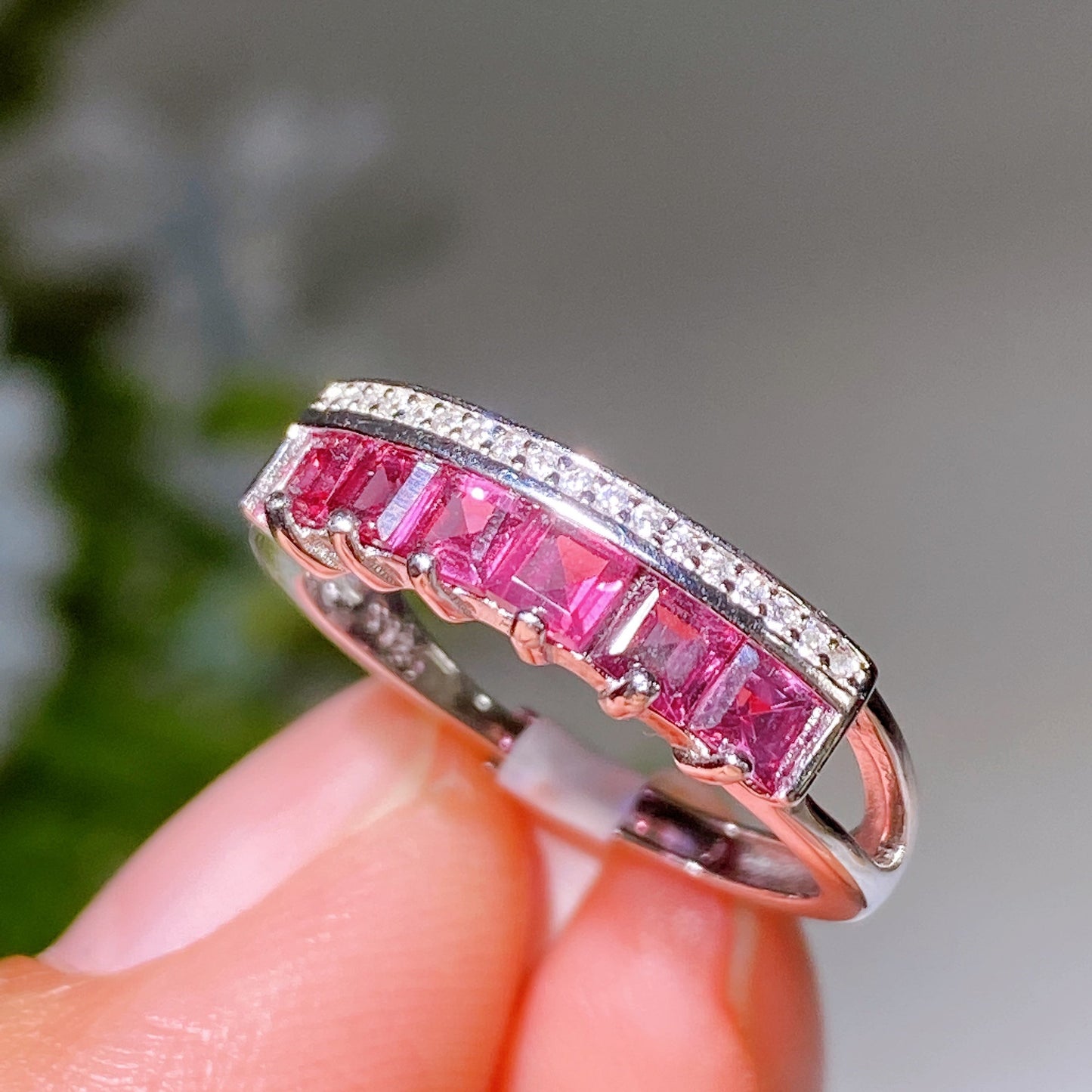 S925 Crystal Ring Crystal Healing Bulk Wholesale