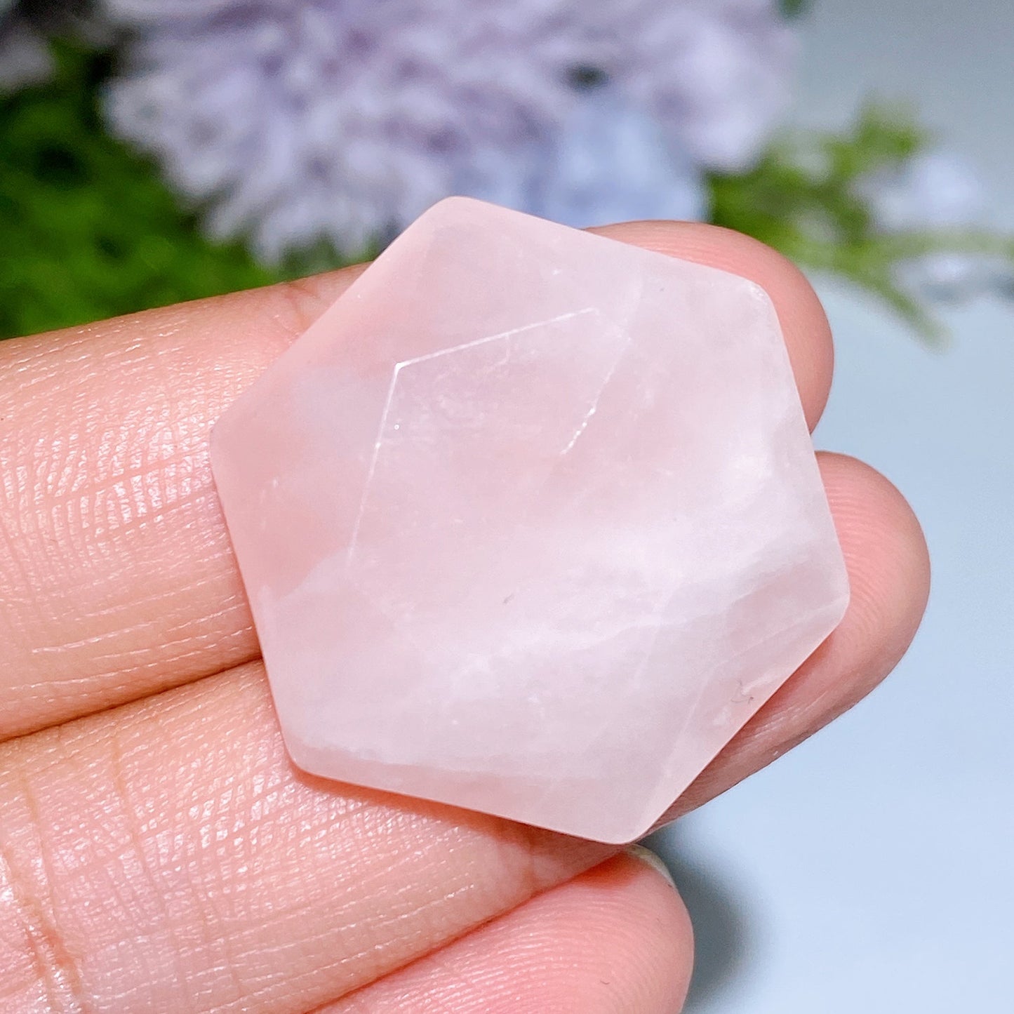 25mm Hexagon Carving Crystal healing Bulk Wholesale