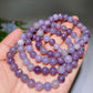 8mm Purple Mica Bracelet Wholesale Crystals