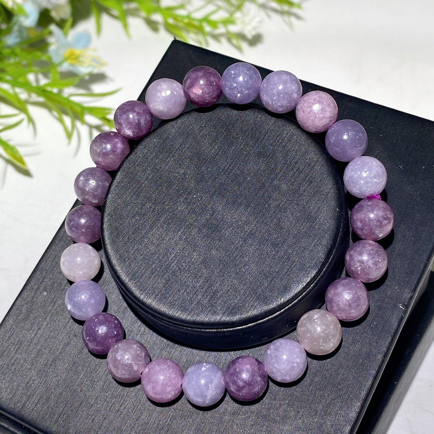 8mm Purple Mica Bracelet Wholesale Crystals