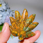 1.8"-2.0" Crystal Maple Leaf Carving Crystal Healing Bulk Wholesale