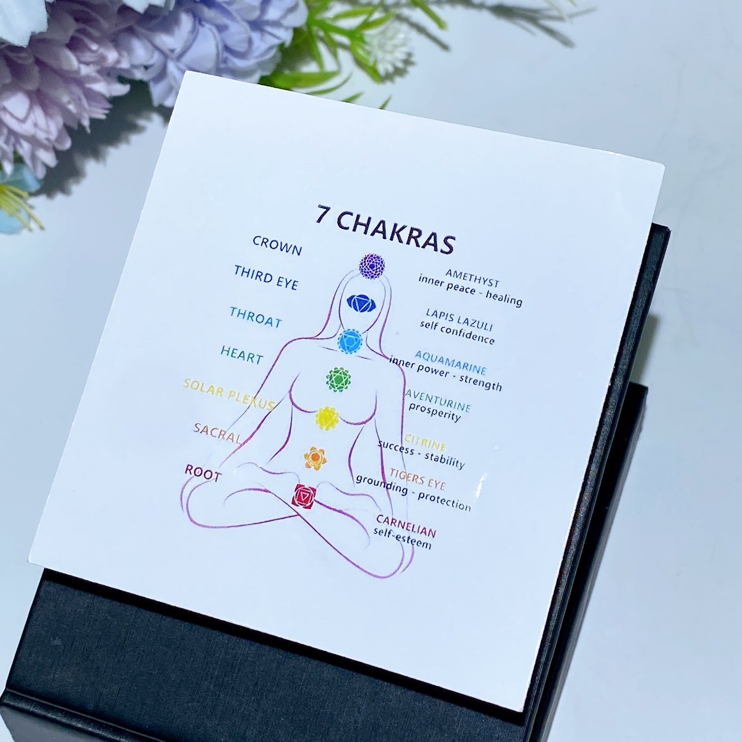 7 Chakra Adjustable Crystal Bracelet Crystal Healing Bulk Wholesale