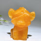 2.4" Orange Calcite Simba Carving Crystal Healing Bulk Wholesale