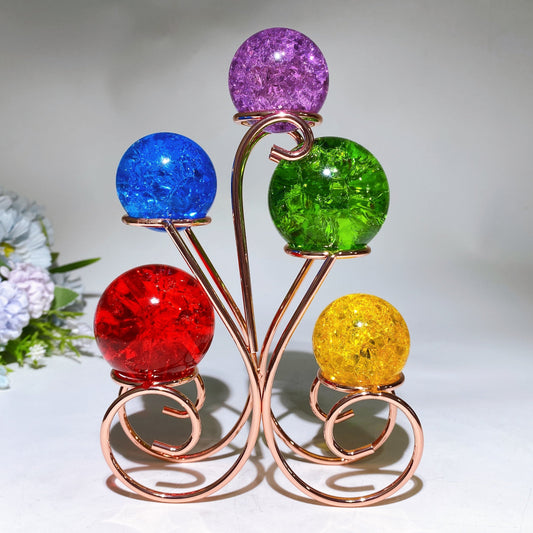 15cm Metal Stand Crystal Healing Bulk Wholesale