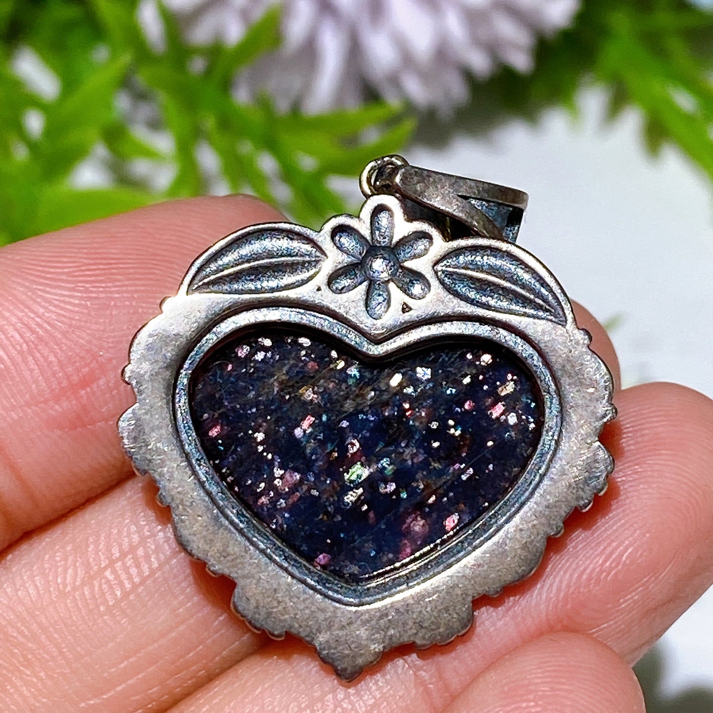 Sterling Silver Coordierite Pendant Crystal Healing Bulk Wholesale