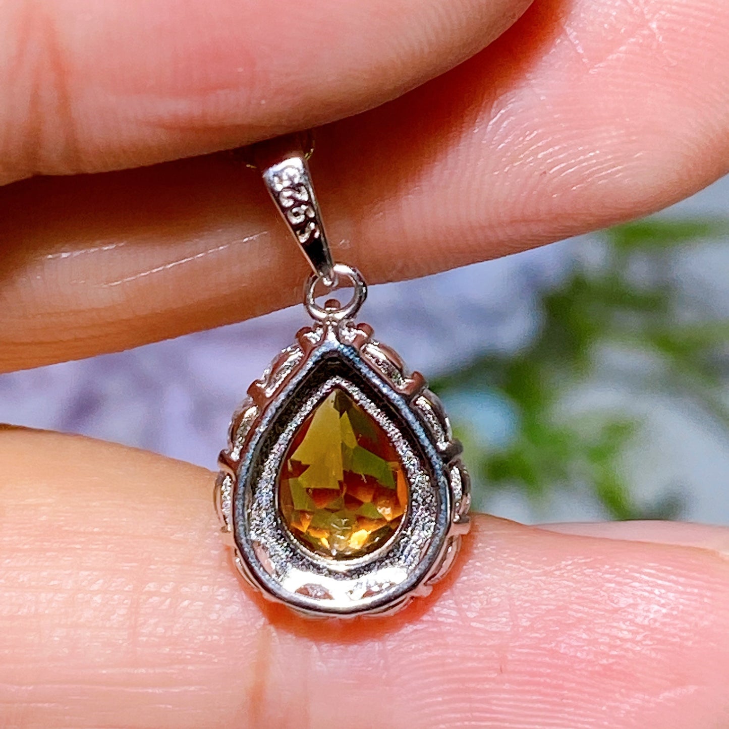 Unique Sterling Silver Crystal Pendant Crystal Healing Bulk Wholesale