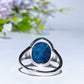 Sterling Silver UV Reactive Hackmanite Ring Crystal Healing Bulk Wholesale