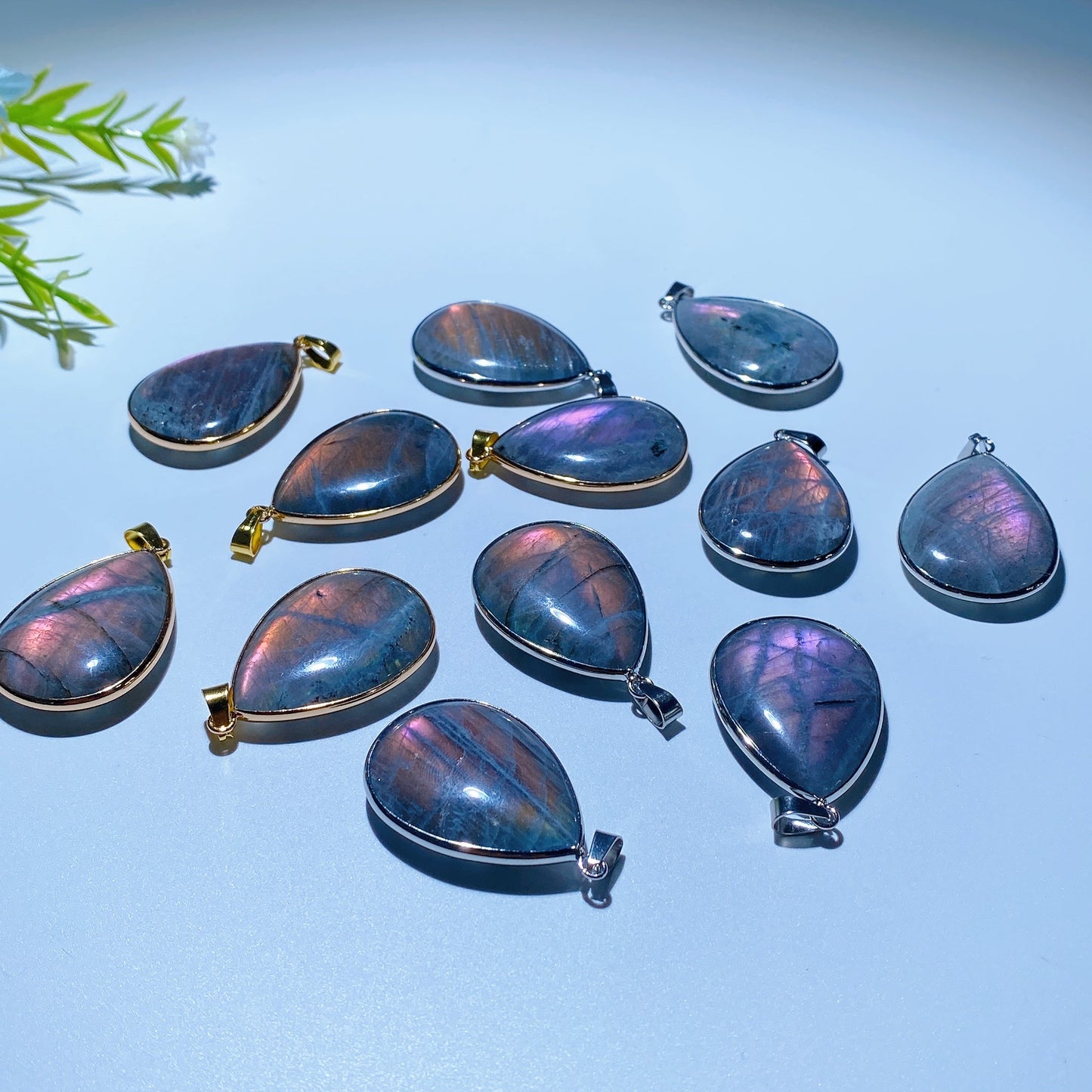 Labradorite Water-drop Pendant Crystal Healing Bulk Wholesale