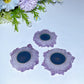65-75mm Amethyst with Agate Slab Crystal Healing Bulk Wholesale