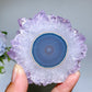 65-75mm Amethyst with Agate Slab Crystal Healing Bulk Wholesale