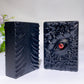 Black Obsidian Dragon Book Carving Crystal Healing Bulk Wholesale