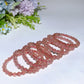 7.8-8mm Strawberry Quartz Bracelet Crystal Healing Bulk Wholesale