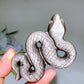 2.7" Silver Obsidian Snake Carving Crystal Healing Bulk Wholesale
