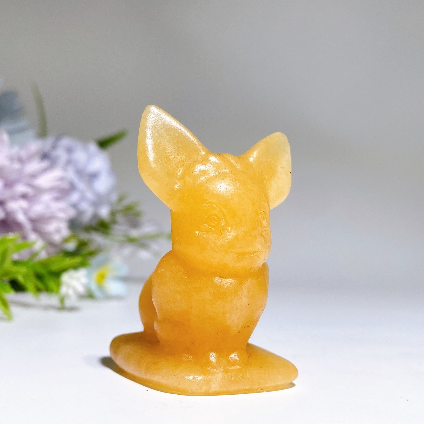 2.0" Crystal Eevee Carving Crystal Healing Bulk Wholesale