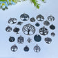 Silver Metal Life Tree Charms for DIY Crystal Healing Bulk Wholesale