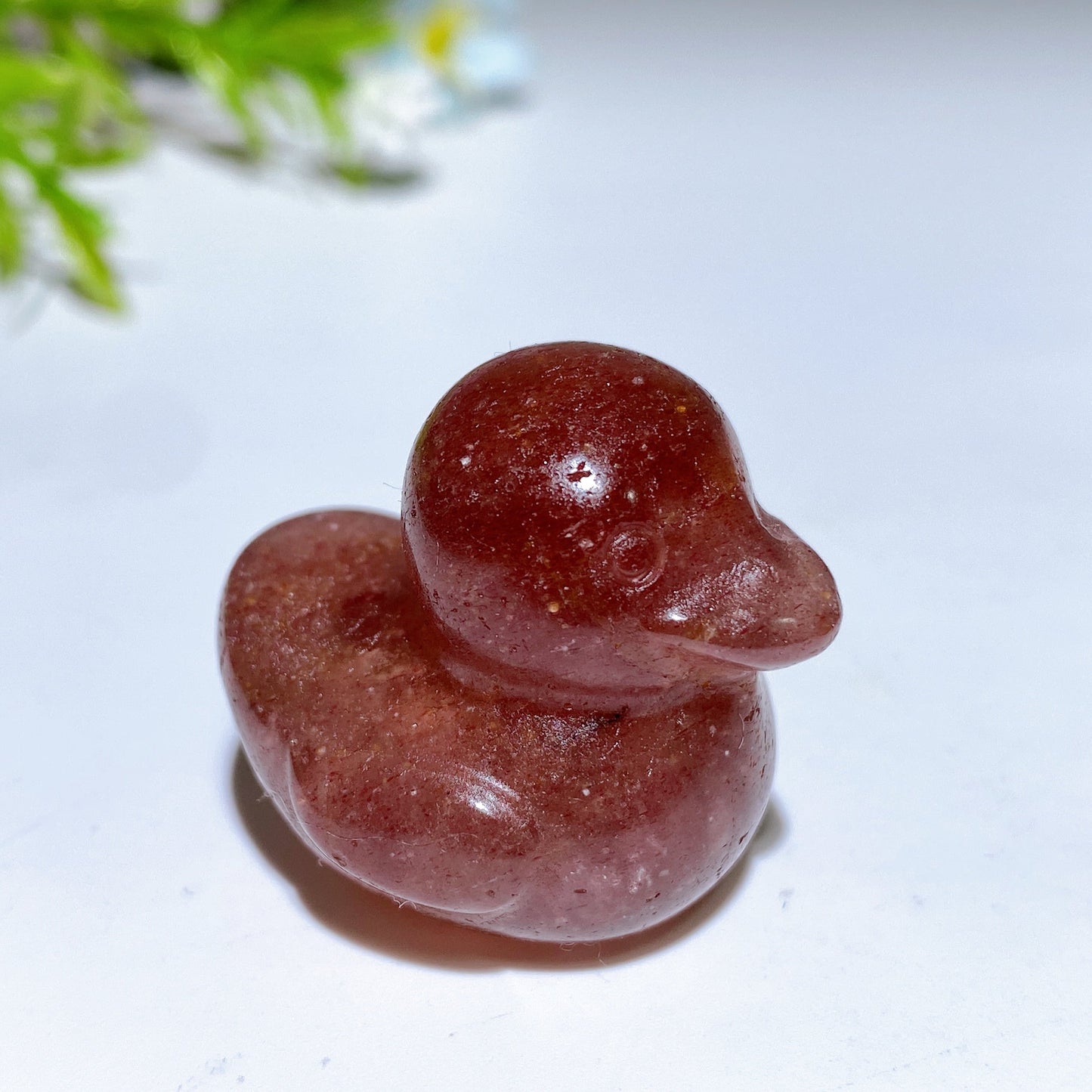 1.1" Crystal Duck Carving Crystal Healing Bulk Wholesale