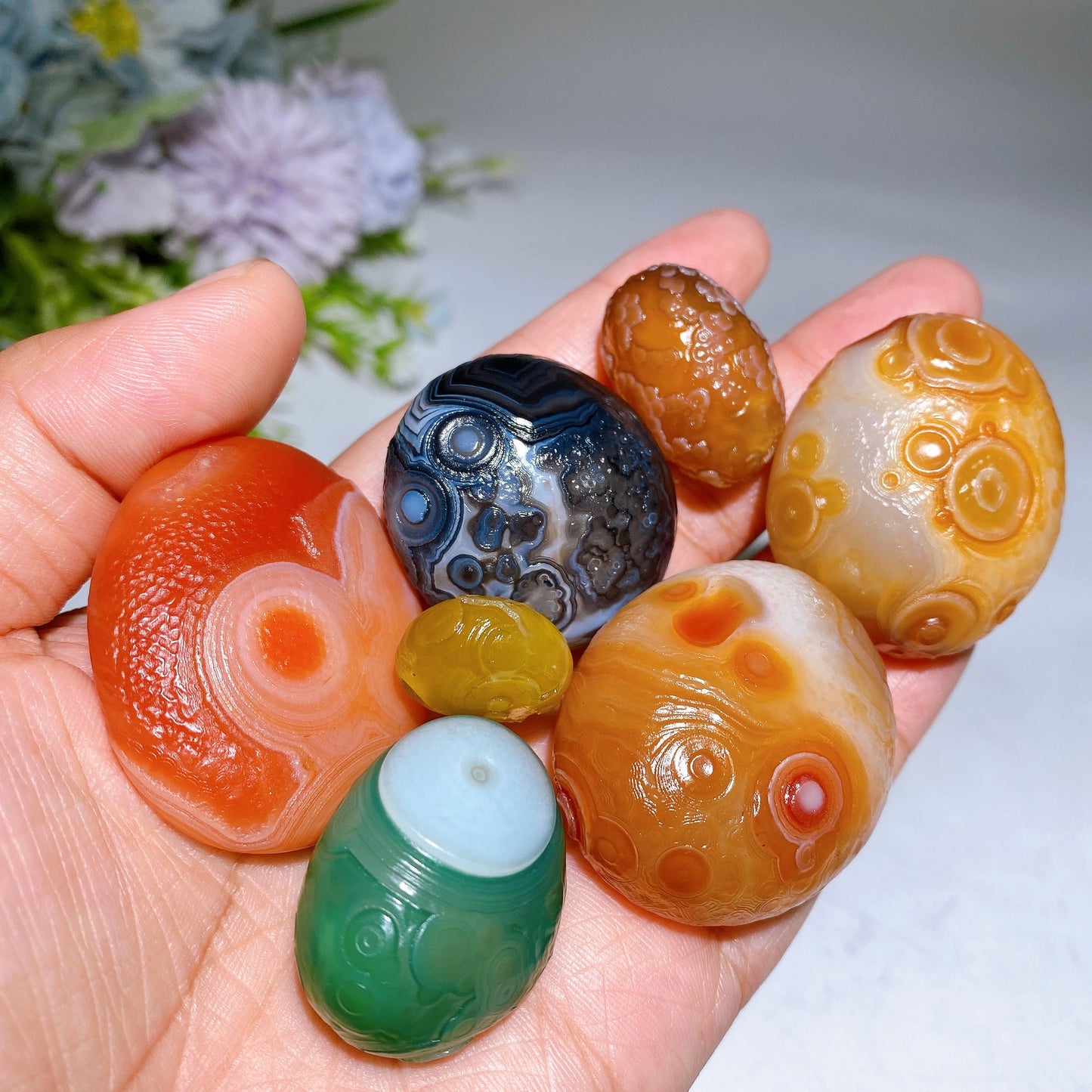 2-5cm Gobi Agate Tumbles Bag Crystal Healing Bulk Wholesale