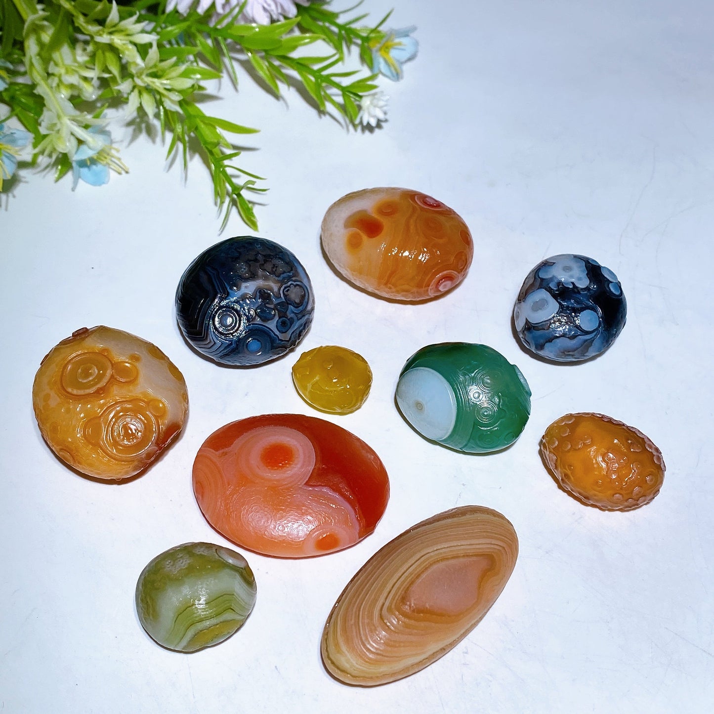 2-5cm Gobi Agate Tumbles Bag Crystal Healing Bulk Wholesale
