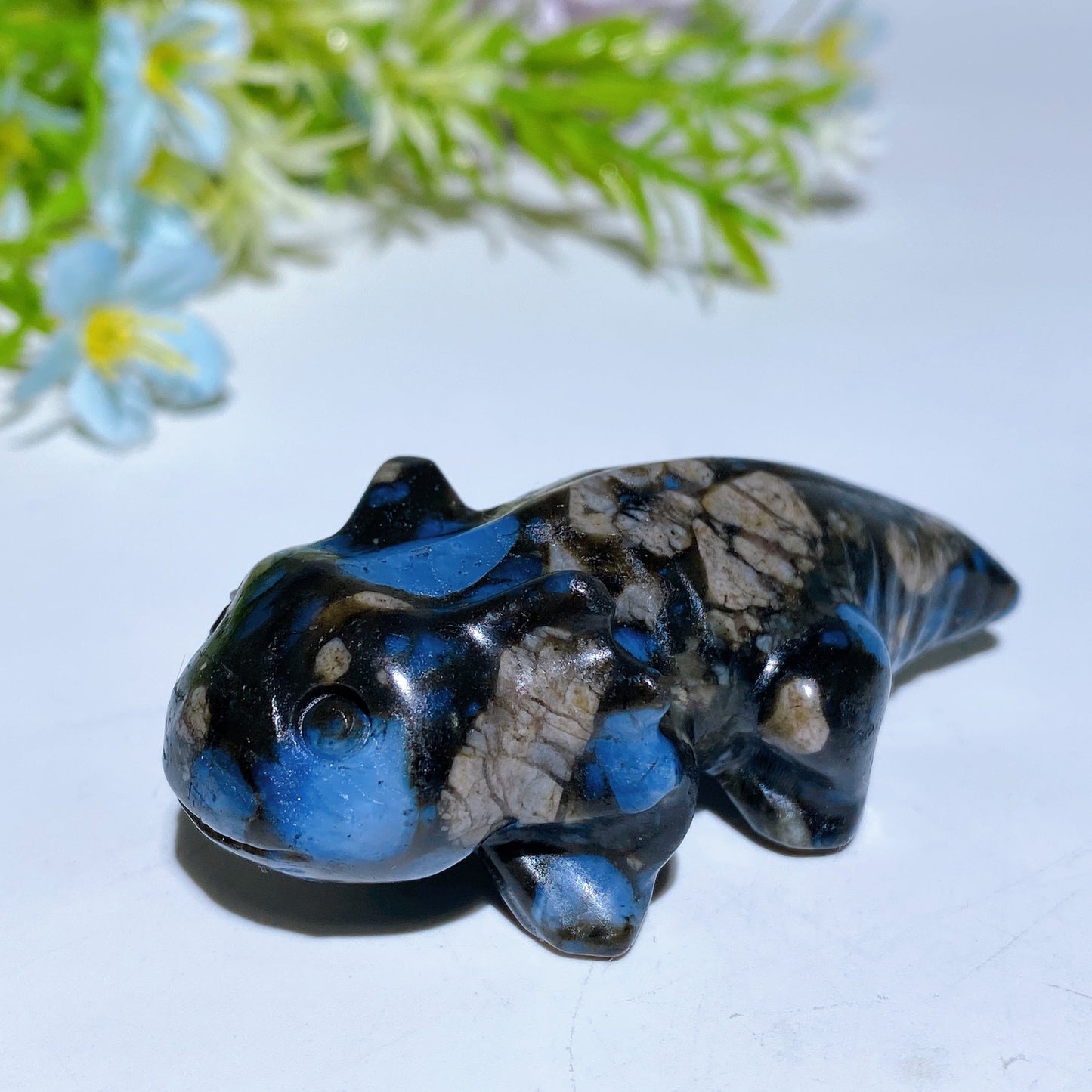 2.4" Crystal Salamander Carving Crystal Healing Bulk Wholesale