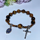 8mm Yellow Tiger's Eye Bracelet Crystal Healing Bulk Wholesale