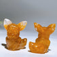 1.1" Golden Healer Eevee Pokemon Carving Crystal Healing Bulk Wholesale
