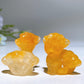 1.2" Golden Healer Vulpix Pokemon Carving Crystal Healing Bulk Wholesale