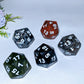 2.4" Crystal Twenty Faces Dice Carving Crystal Healing Bulk Wholesale
