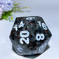 2.4" Crystal Twenty Faces Dice Carving Crystal Healing Bulk Wholesale