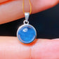 S925 Star Rose Quartz Aquamarine Pendent Crystal Healing Bulk Wholesale