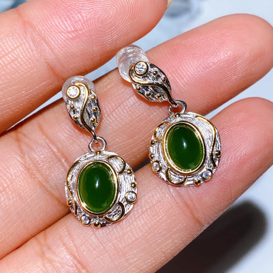 S925 Crystal Earrings Crystal Healing Bulk Wholesale