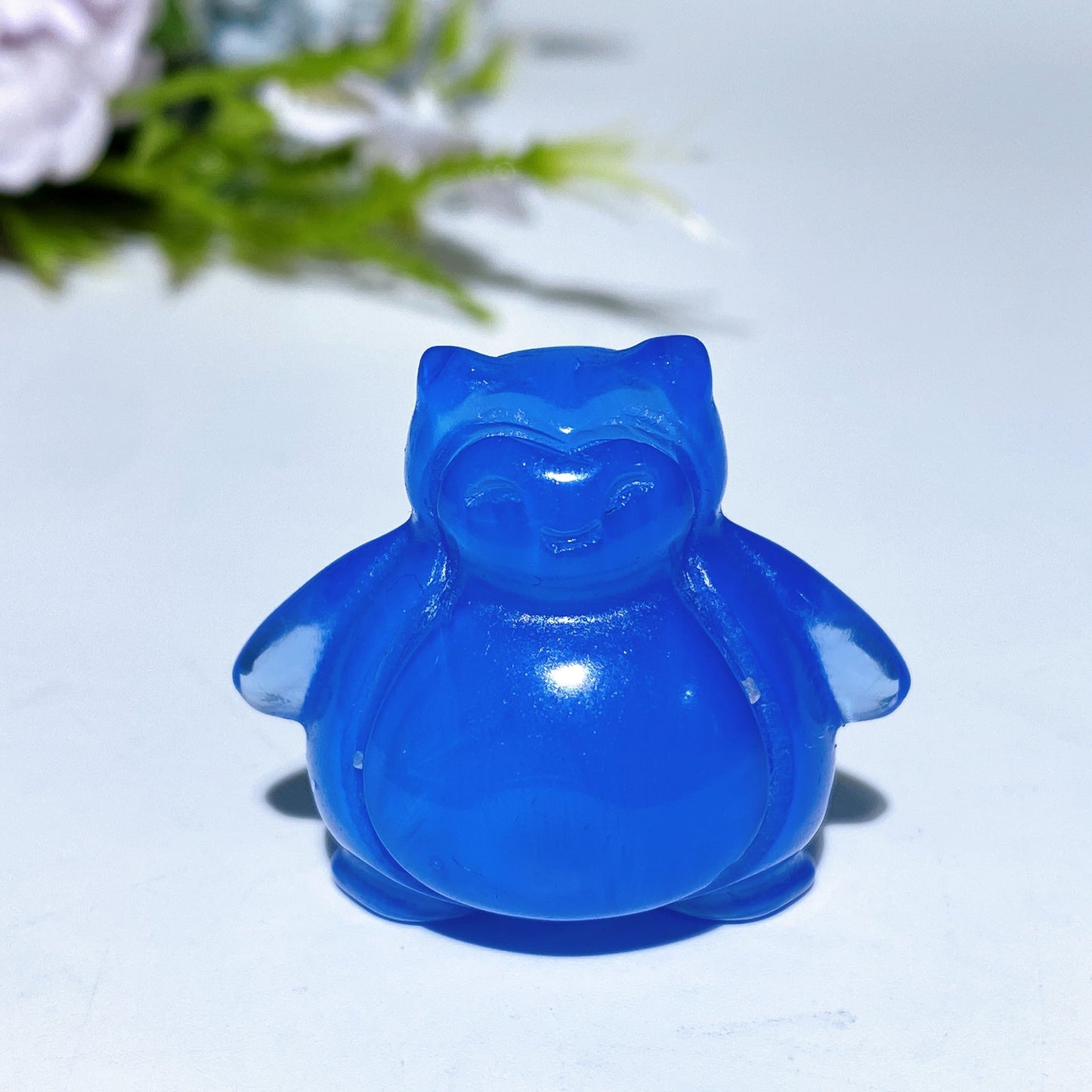 1.2" Crystal Snorlax Carving Crystal Healing Bulk Wholesale